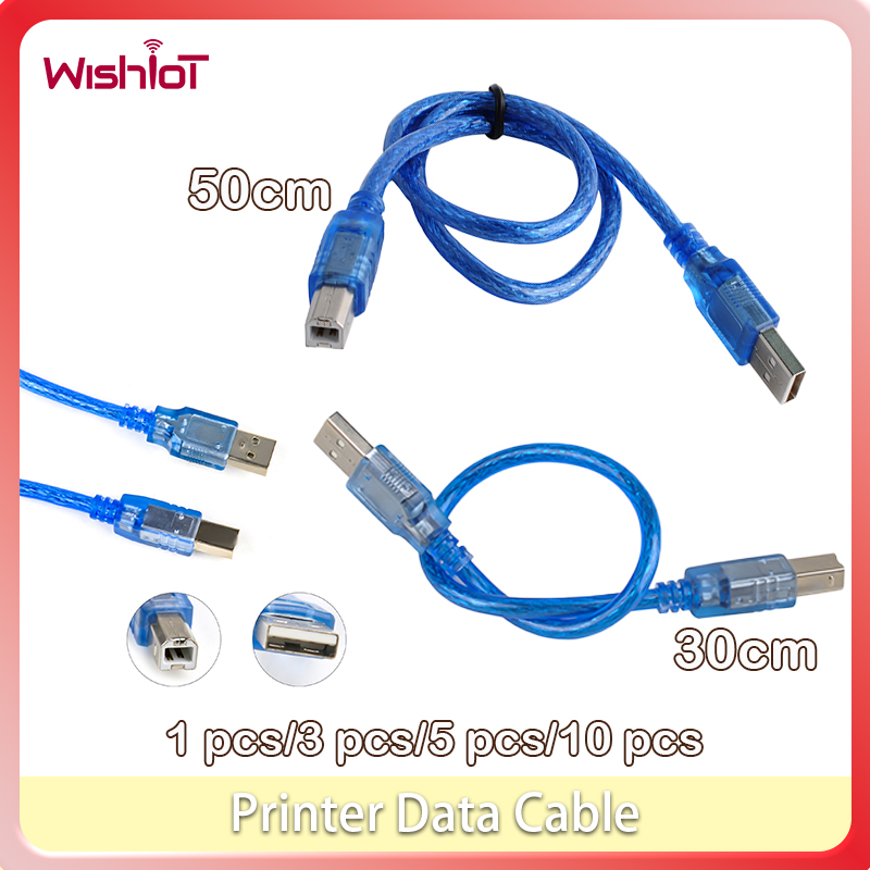 Usb Data Cable - USB 2.0 Square Port Connection Cable