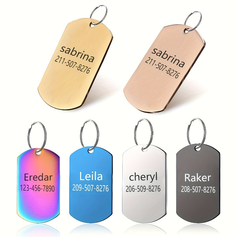 Phone Accessories And Names - Personalized Military Dog ID Tag Dog
