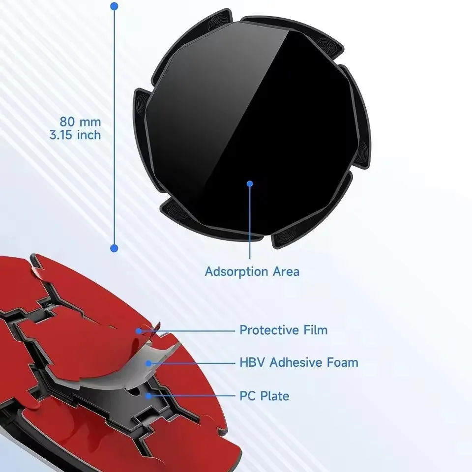 Car Mount Phone - Anti Slip Silicone Suction Dashboard Phone