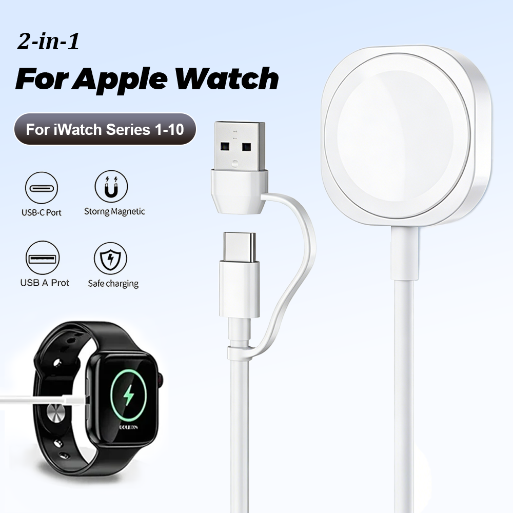 Usb Data Cable - 2 in 1 Magnetic Wireless USB