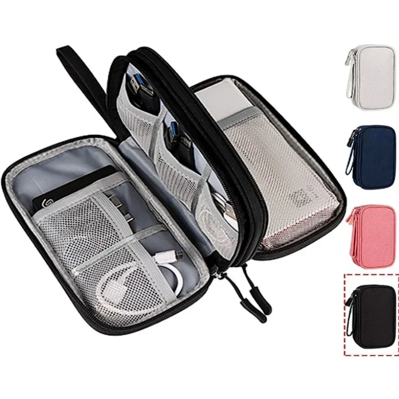 Usb Data Cable - Travel Cable Bag Portable Digital Storage