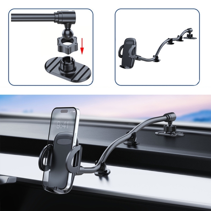 Car Mount Phone - Universal Car Phone Mount Dashboards Adhesive