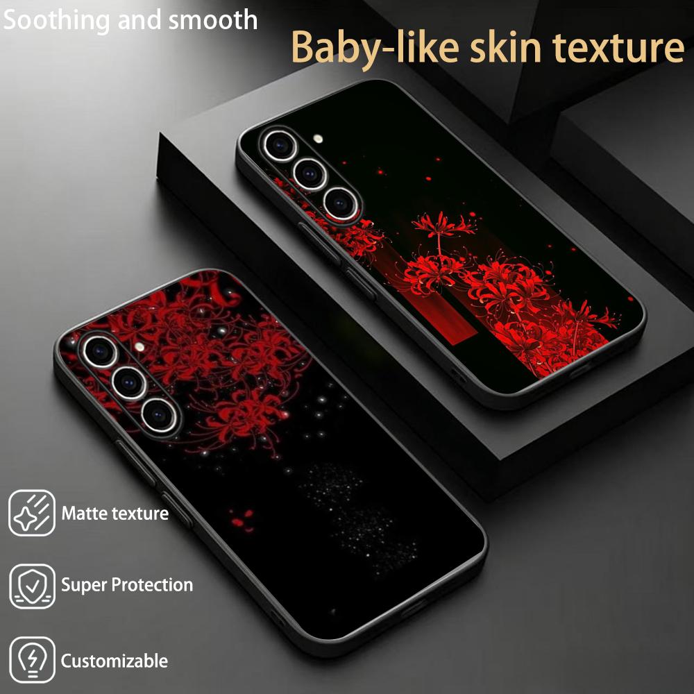 Samsung Accessories Phone - Red spider lily Japan art fashion