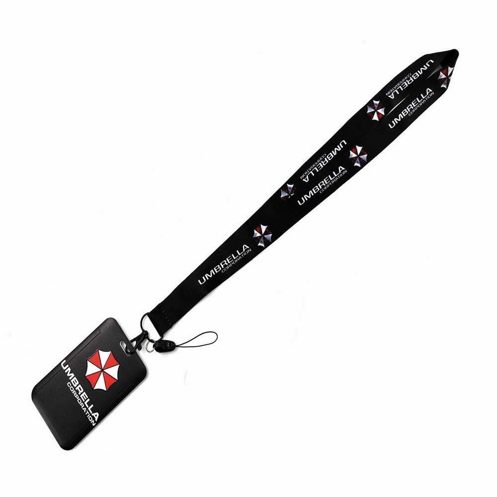 Phone Accessories And Names - Resident Evil Nuclear Umbrella Company Lanyard