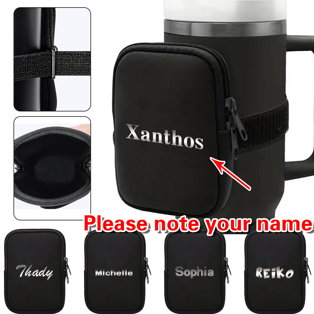 Phone Accessories And Names - Customized Name Water Bottle Bag Outdoor