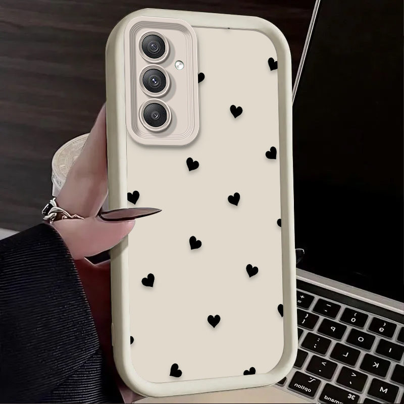 Black Love Heart Bowknot Case  - огляд і ціна Samsung Accessories Phone