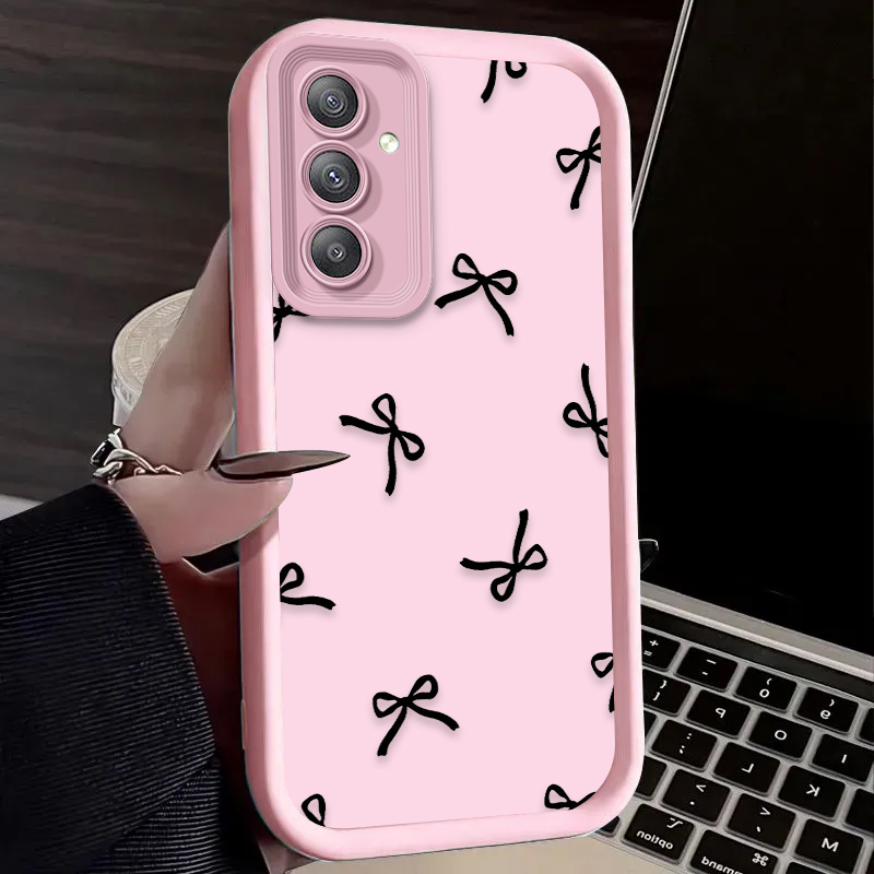 Black Love Heart Bowknot Case  - огляд і ціна Samsung Accessories Phone