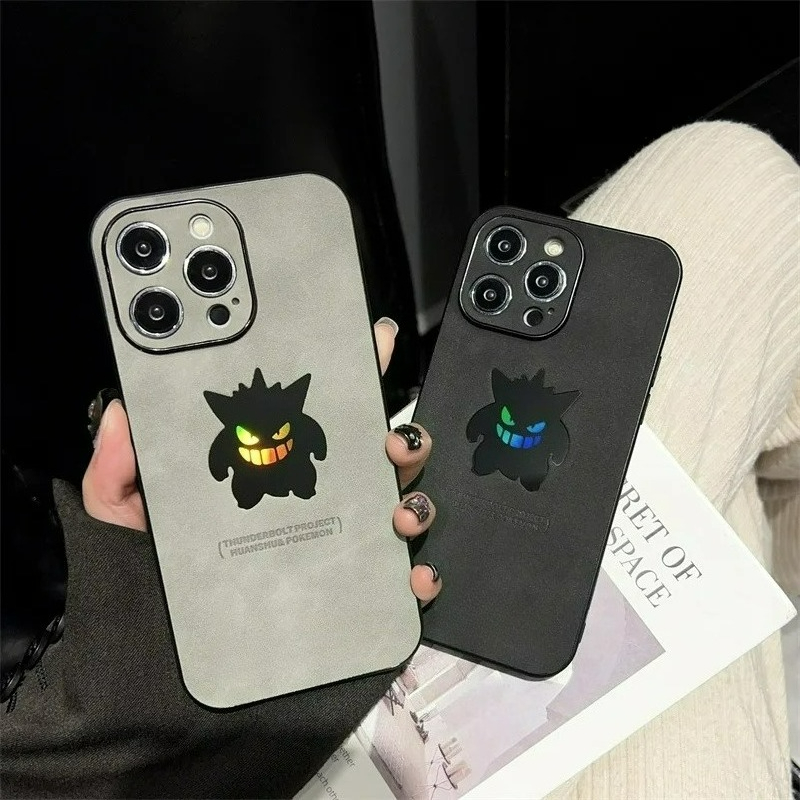 Cartoon Anime Gengar Leather T - огляд і ціна Phone Accessories Iphone