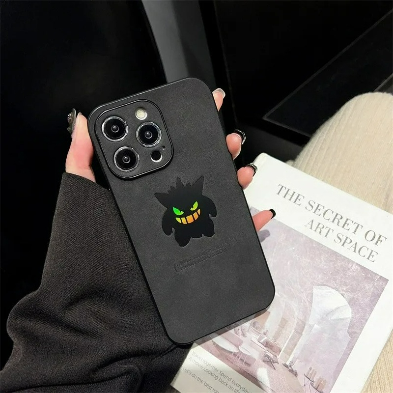 Cartoon Anime Gengar Leather T - огляд і ціна Phone Accessories Iphone