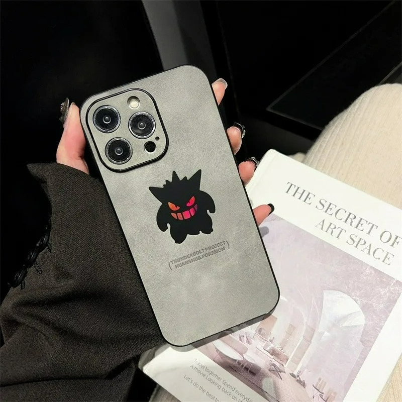 Cartoon Anime Gengar Leather T - огляд і ціна Phone Accessories Iphone
