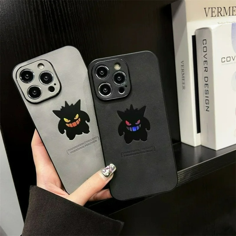 Cartoon Anime Gengar Leather T - огляд і ціна Phone Accessories Iphone