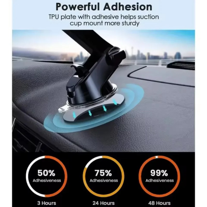 Dashboard Mounting Pad Suction - огляд і ціна Car Mount Phone