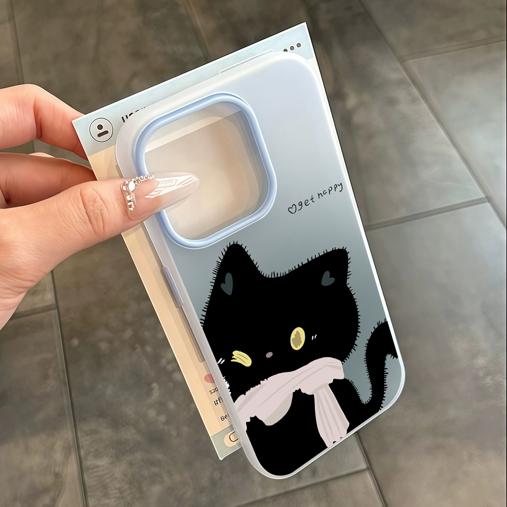 INS Couple Black White Cat Can - огляд і ціна Phone Accessories Iphone