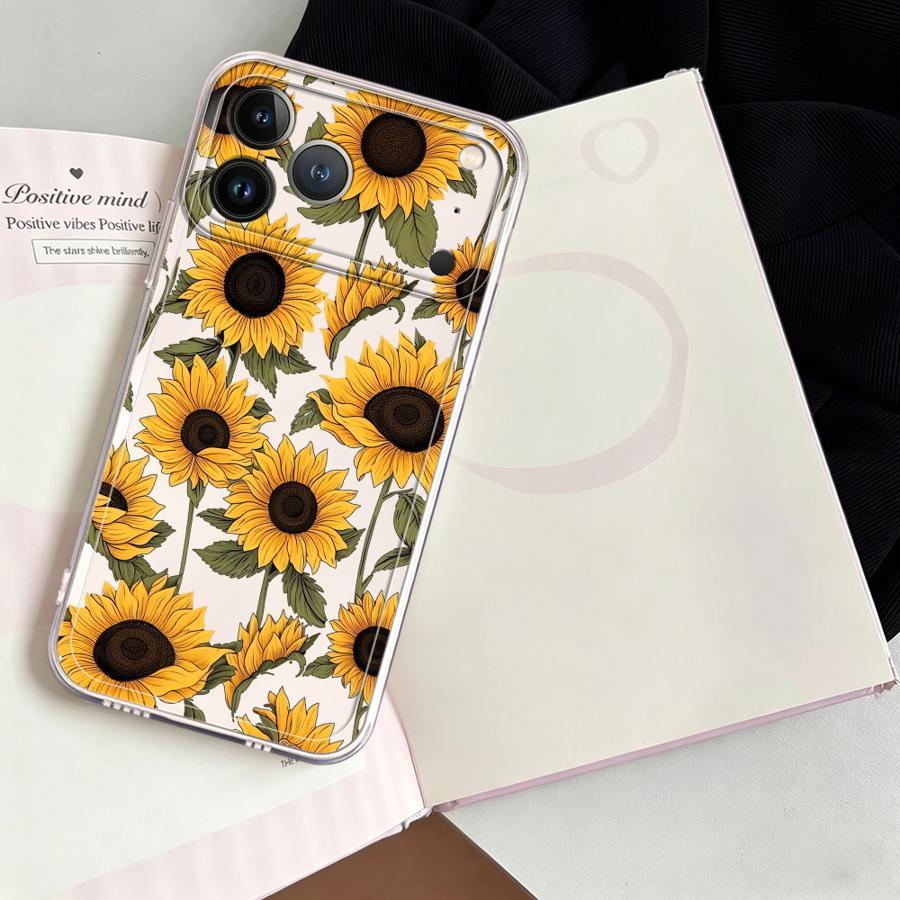 Cute Sunflower Pattern Case fo - огляд і ціна Phone Accessories Iphone