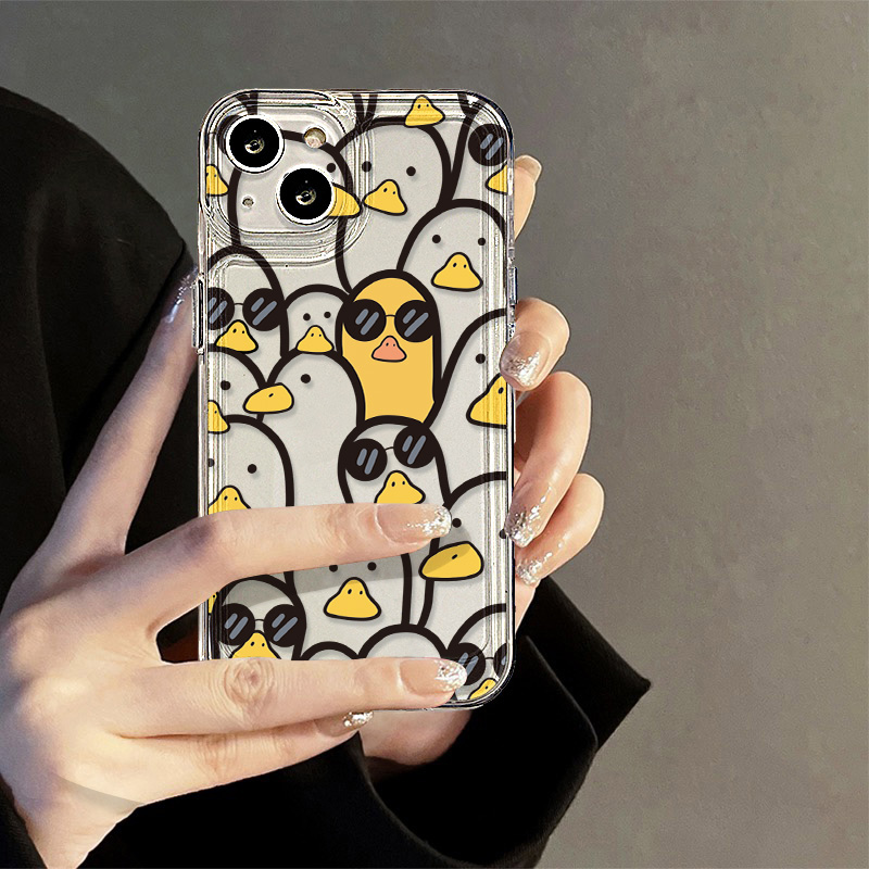 Cute Cartoon Duck Case Girls F - огляд і ціна Phone Accessories Iphone