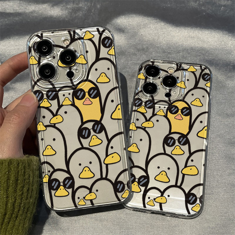 Cute Cartoon Duck Case Girls F - огляд і ціна Phone Accessories Iphone