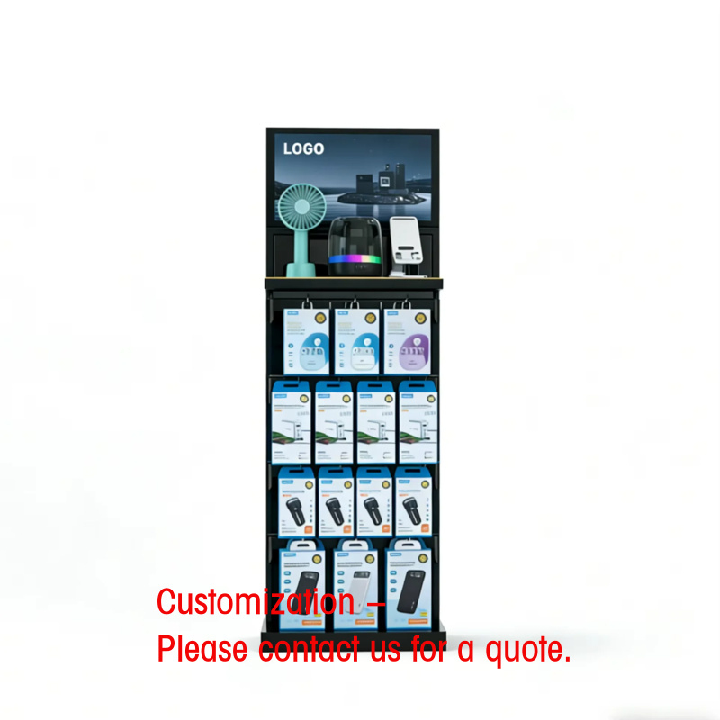 custom.Price Double-sided Meta - огляд і ціна Phone Accessories Rack Display