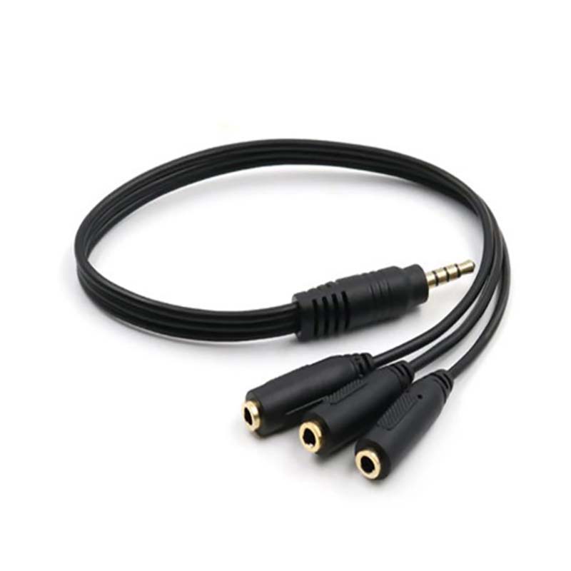 1Pc 3.5mm 3 Way Port Aux Multi - огляд і ціна Earphone Splitter Jack