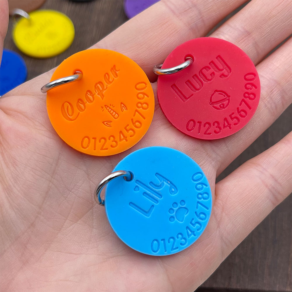 Silicone Pet Anti-lost ID Tag  - огляд і ціна Phone Accessories And Names
