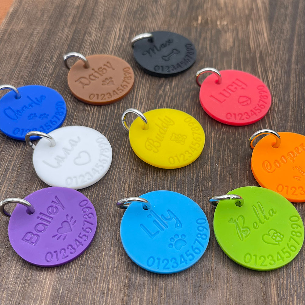 Silicone Pet Anti-lost ID Tag  - огляд і ціна Phone Accessories And Names