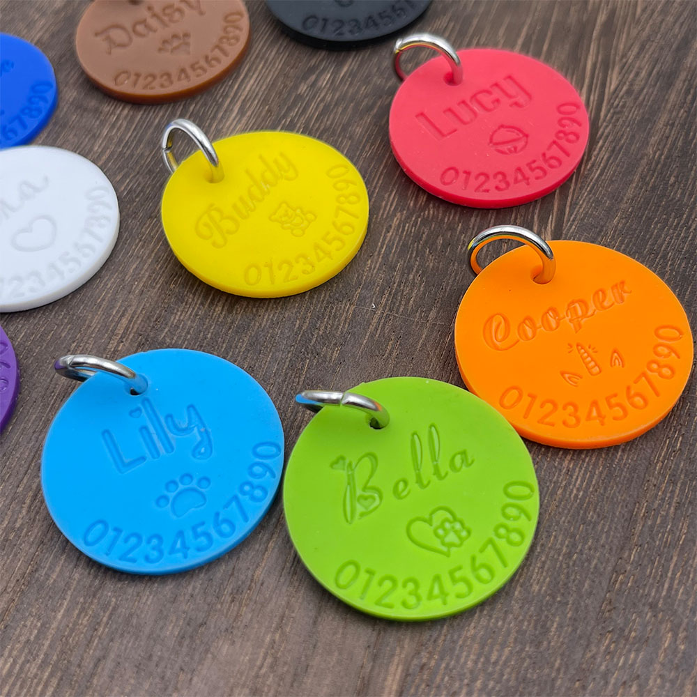 Silicone Pet Anti-lost ID Tag  - огляд і ціна Phone Accessories And Names