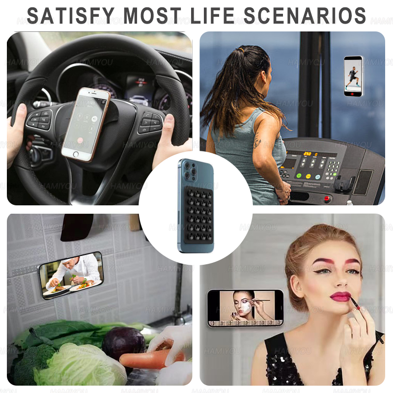 1Pc Sticky Phone Grip Silicone - огляд і ціна Octobuddy Phone Accessories