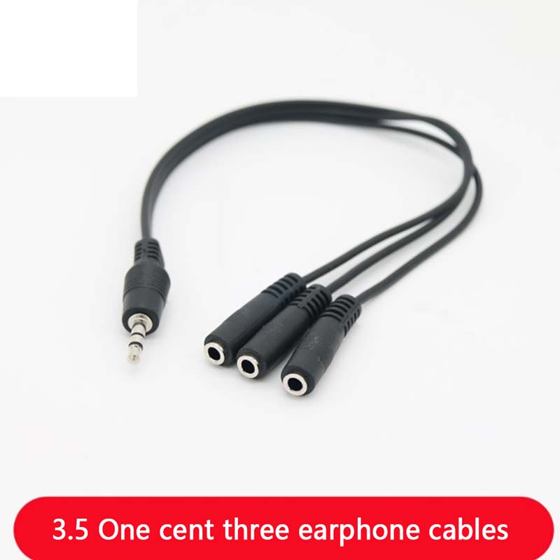 1Pc 3.5mm 3 Way Port Aux Multi - огляд і ціна Earphone Splitter Jack