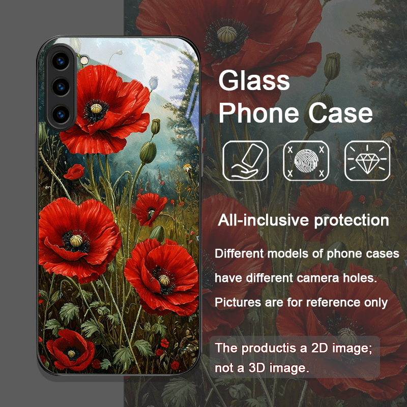 Retro Poppy Flower Bloom Hot R - огляд і ціна Samsung Accessories Phone