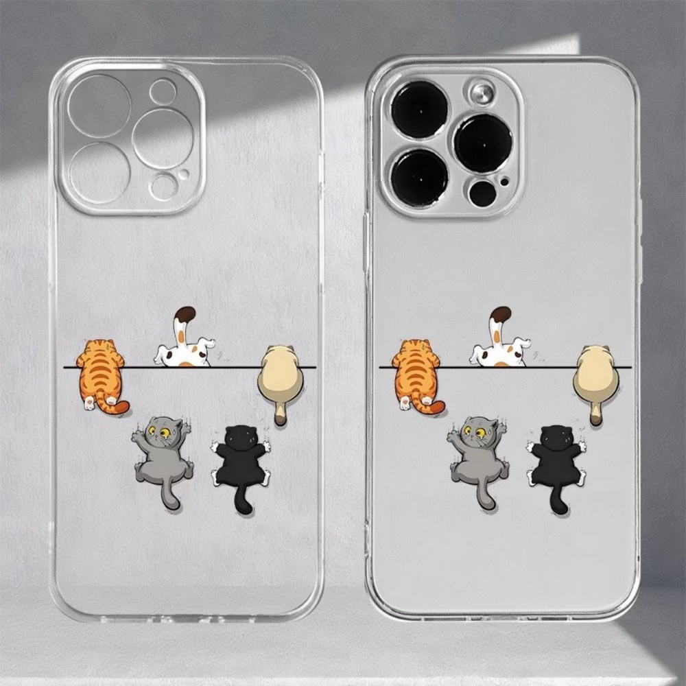 Five Cute Cat Pattern Phone Ca - огляд і ціна Phone Accessories Iphone
