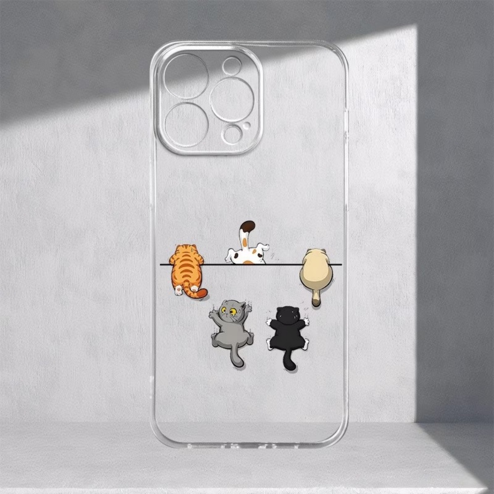 Five Cute Cat Pattern Phone Ca - огляд і ціна Phone Accessories Iphone