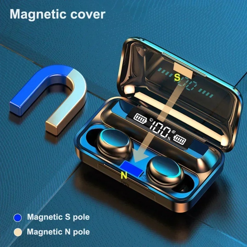New F9 Bluetooth Headphones 9D - огляд і ціна Phone Accessories Amazon