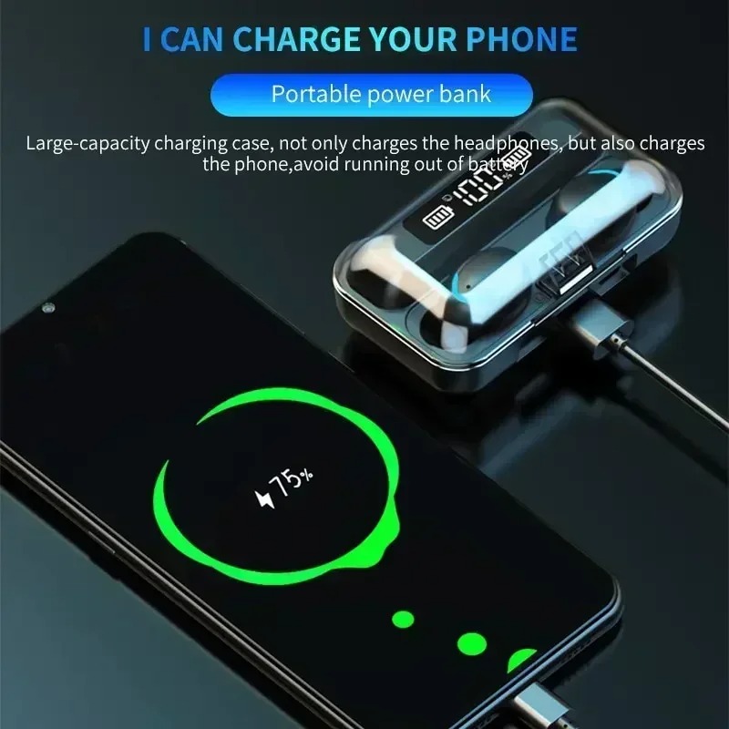 New F9 Bluetooth Headphones 9D - огляд і ціна Phone Accessories Amazon