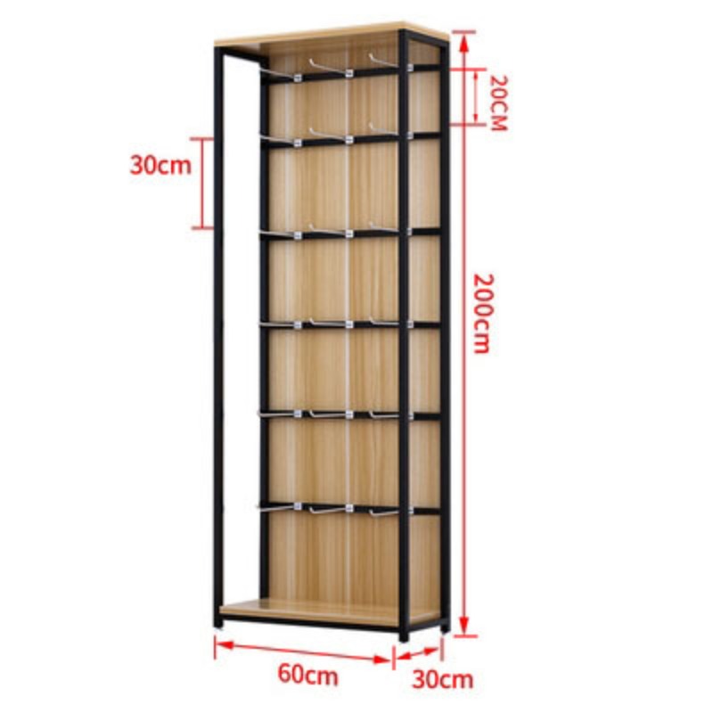 Supermarket shelf display cabi - огляд і ціна Phone Accessories Rack Display