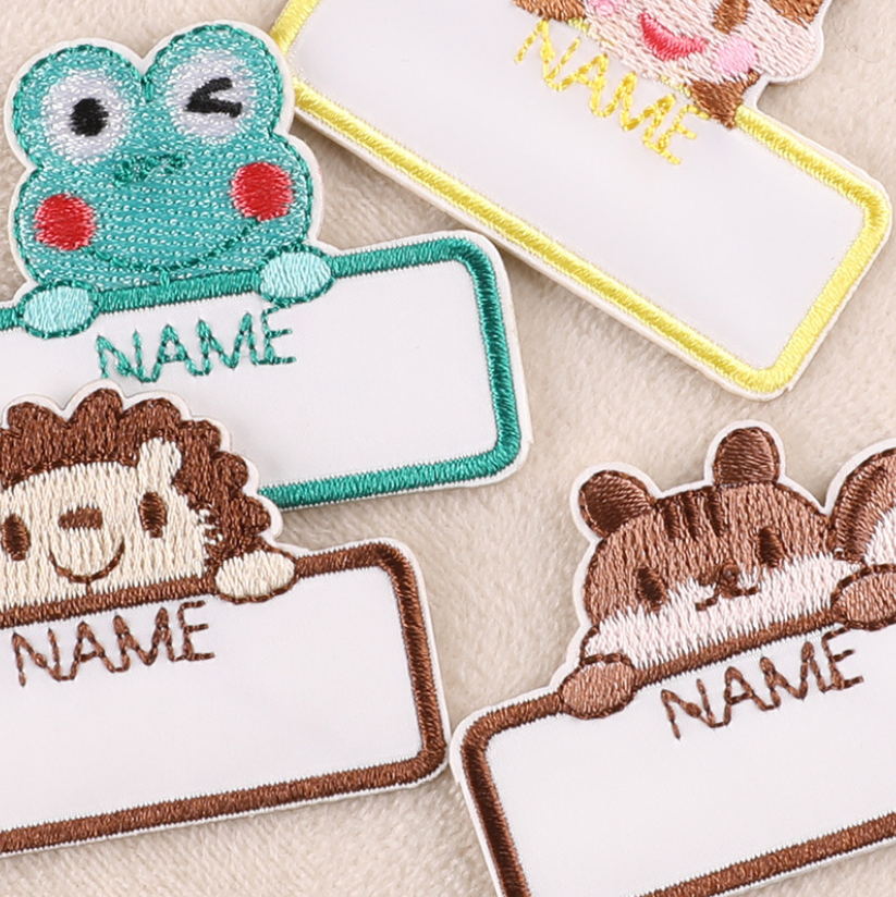 10 Pcs Name Badges Embroidery  - огляд і ціна Phone Accessories And Names