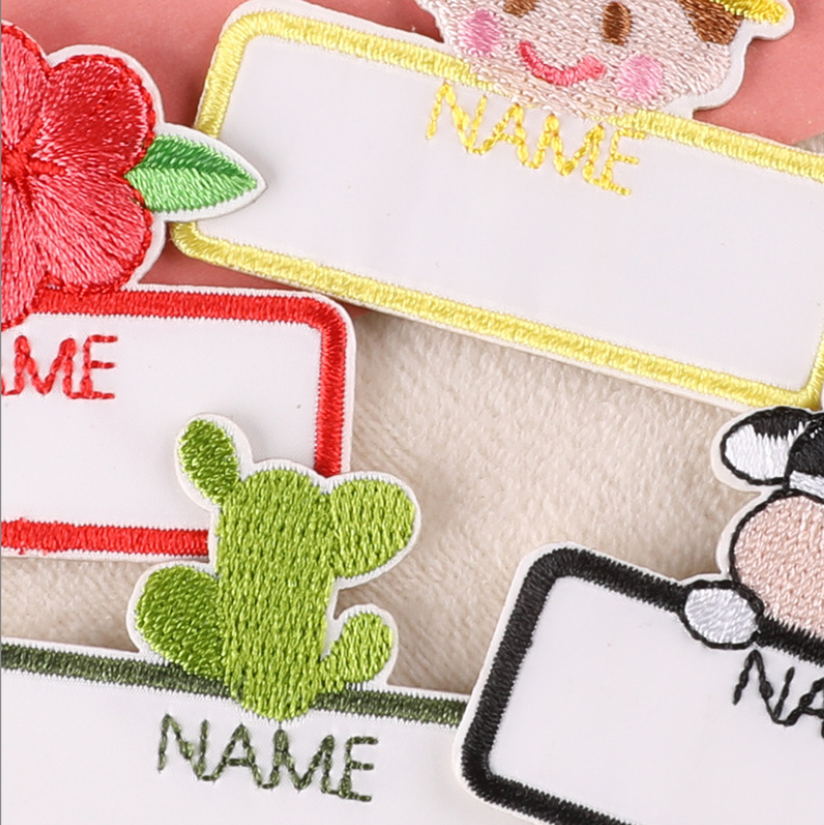 10 Pcs Name Badges Embroidery  - огляд і ціна Phone Accessories And Names