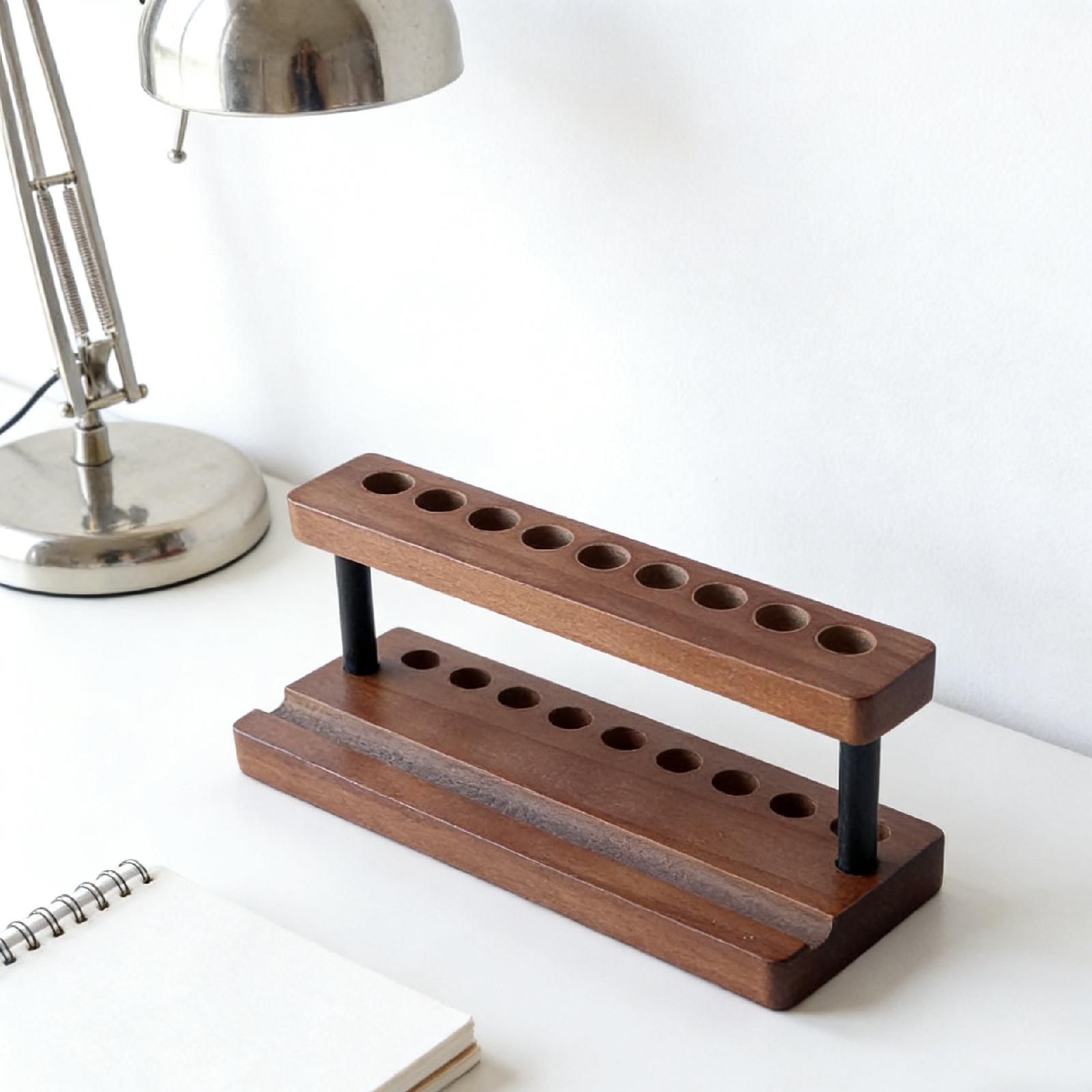 Pen Display Rack Wooden 9 Slot - огляд і ціна Phone Accessories Rack Display