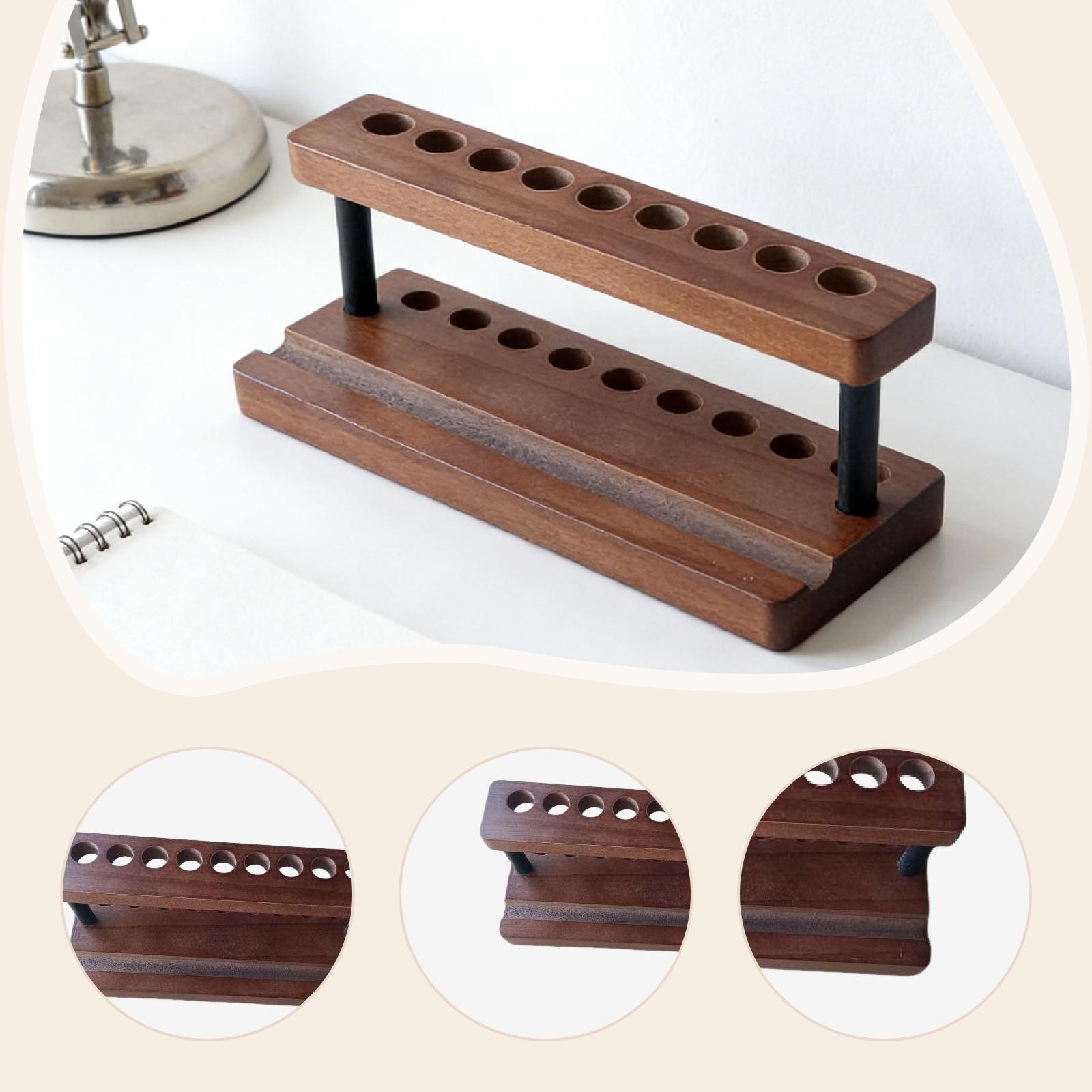 Pen Display Rack Wooden 9 Slot - огляд і ціна Phone Accessories Rack Display