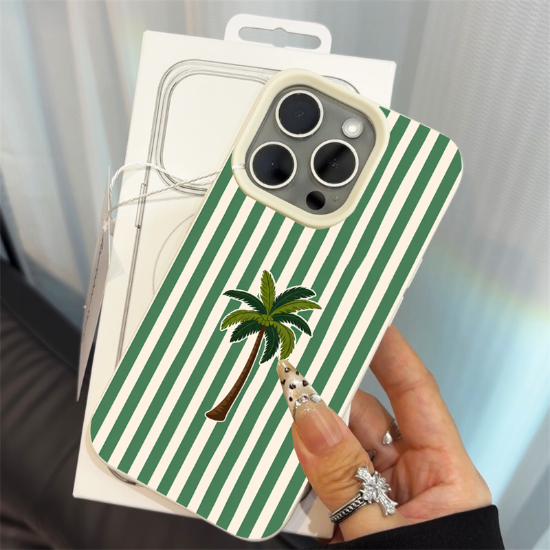 Coconut Tree Stripes Phone Cas - огляд і ціна Phone Accessories Iphone