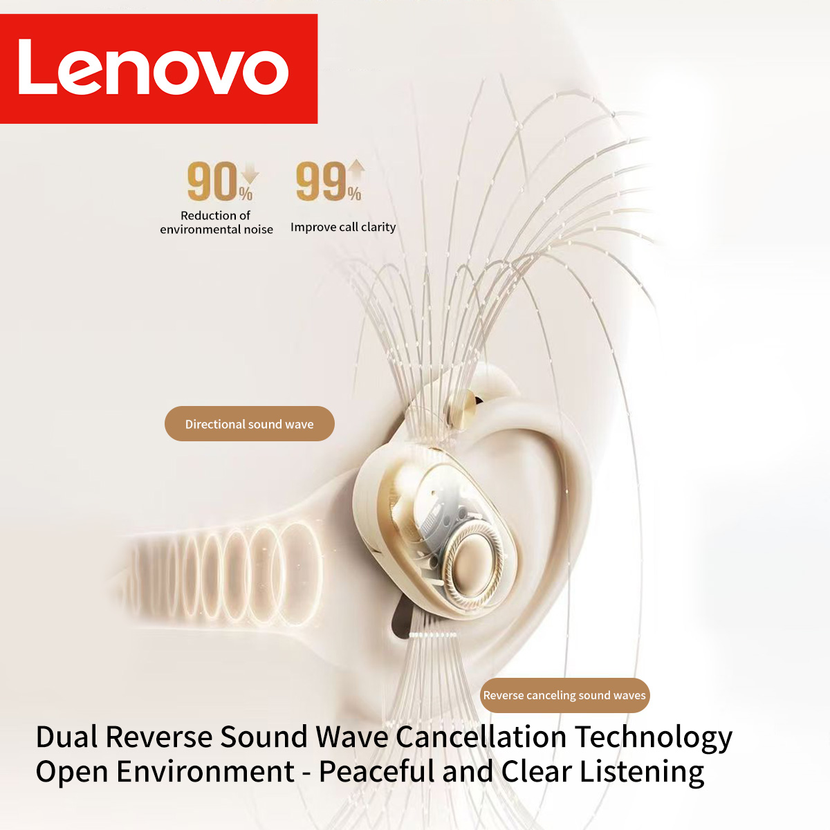 Lenovo EA366 Open-Ear Wireless - огляд і ціна Phone Accessories Amazon