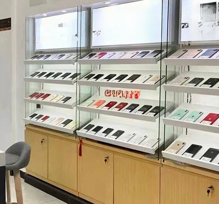 Mobile phone display cabinet 2 - огляд і ціна Phone Accessories Rack Display