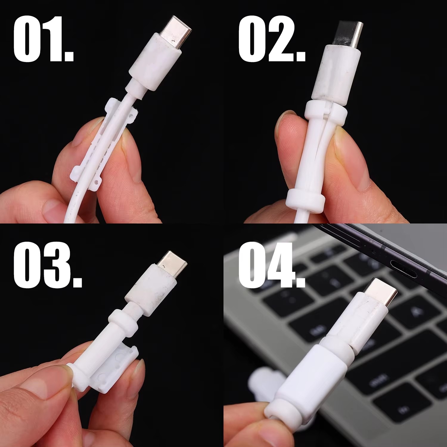 Anti Break Cable Protector Sof - огляд і ціна Usb Data Cable