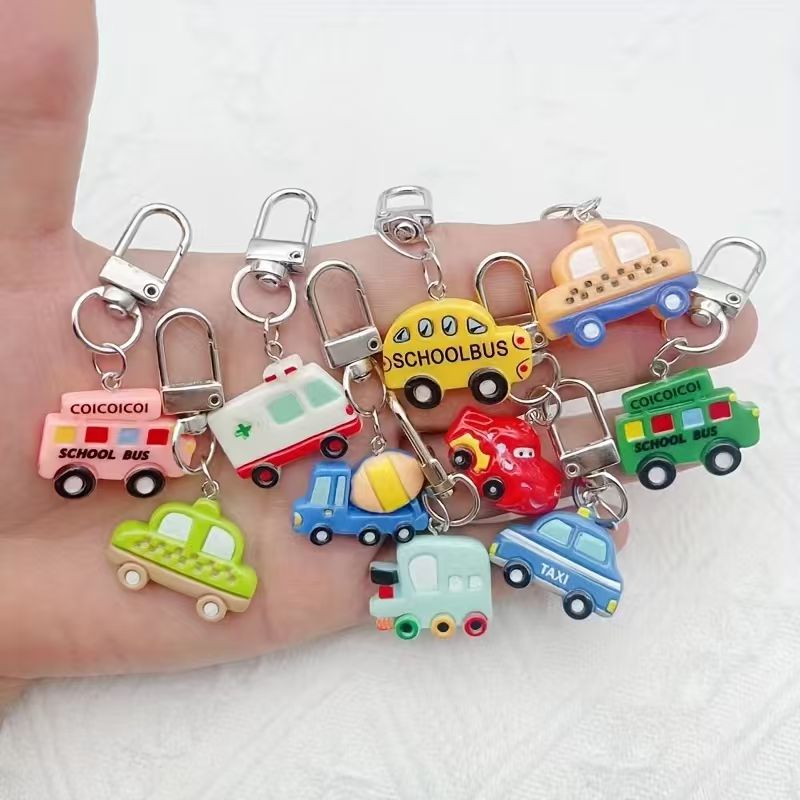 10pcs resin cartoon car keycha - огляд і ціна Phone Accessory