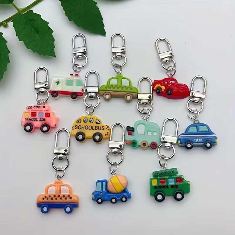 10pcs resin cartoon car keycha - огляд і ціна Phone Accessory