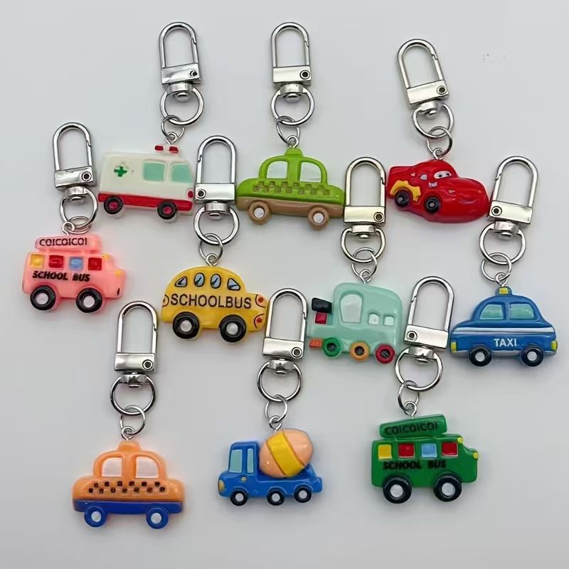 10pcs resin cartoon car keycha - огляд і ціна Phone Accessory