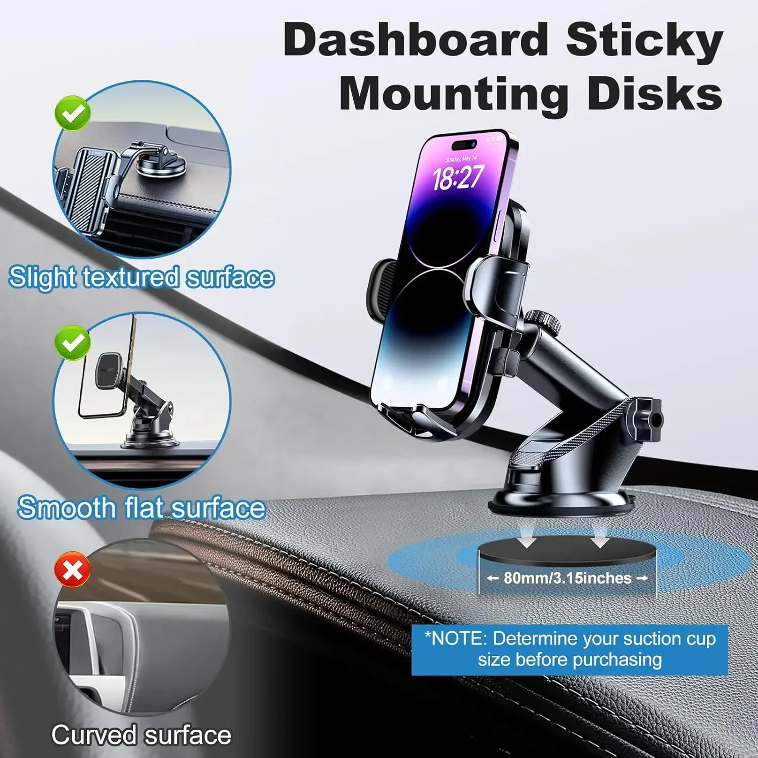 Universal Dashboard Adhesive S - огляд і ціна Phone Accessory