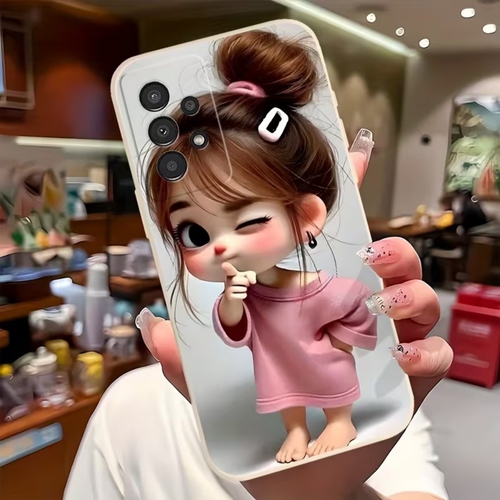 Cute Cartoon Girl Pattern Desi - огляд і ціна Samsung Accessories Phone