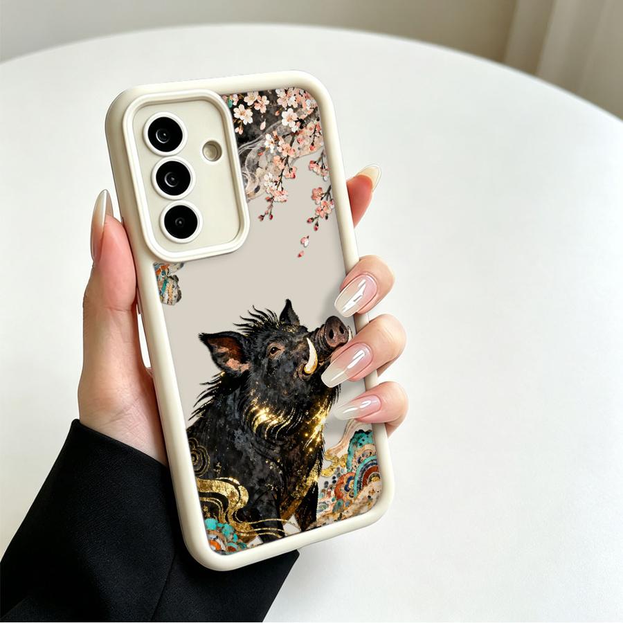 Cartoon Crane Wild Boar Phone  - огляд і ціна Samsung Accessories Phone
