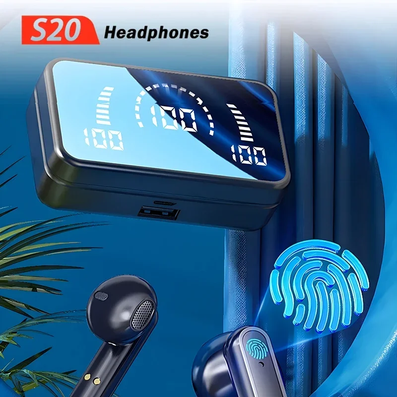 TWS S20 Earphones Bluetooth Wi - огляд і ціна Phone Accessories Amazon