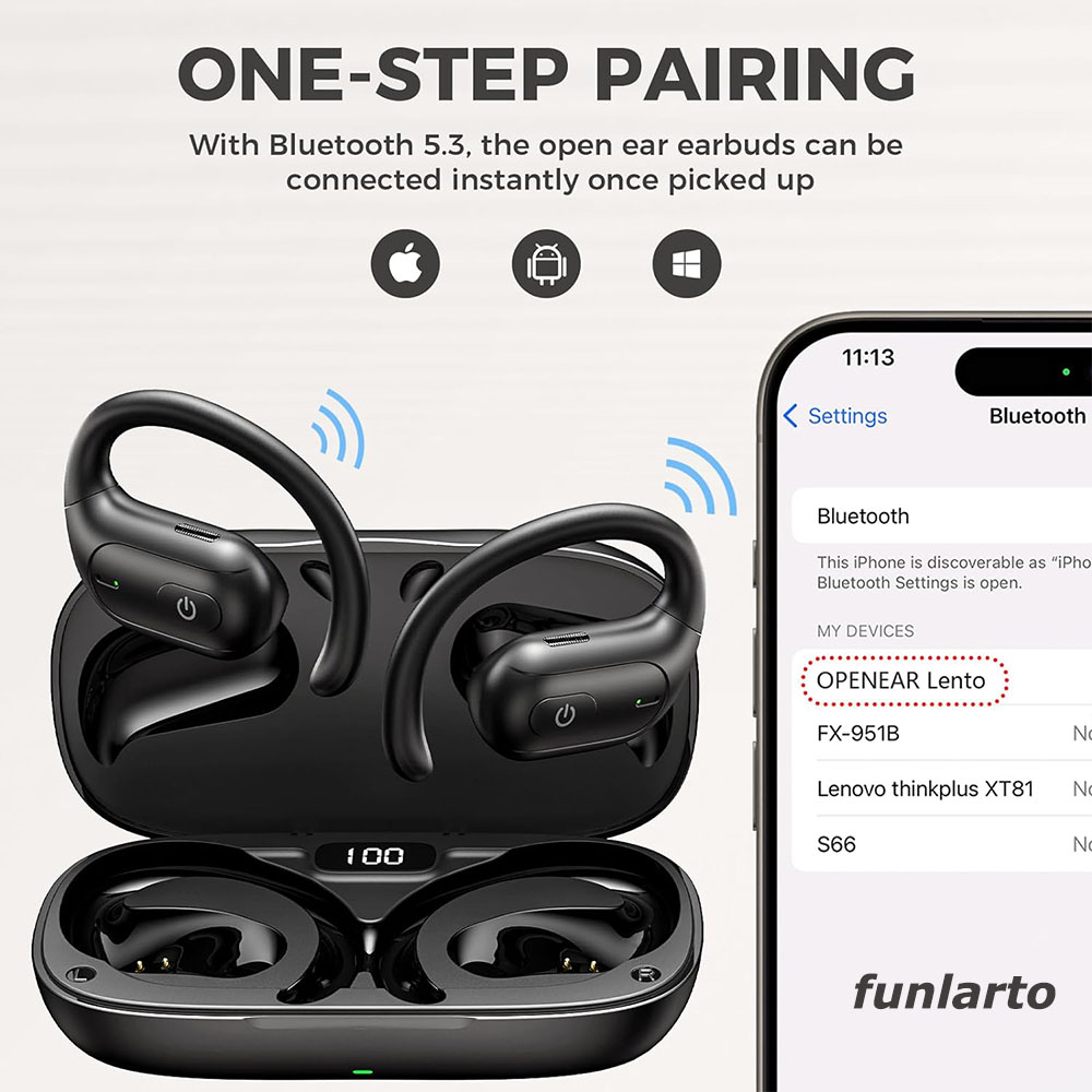 Open-Ear Wireless Running Head - огляд і ціна Phone Accessories Amazon