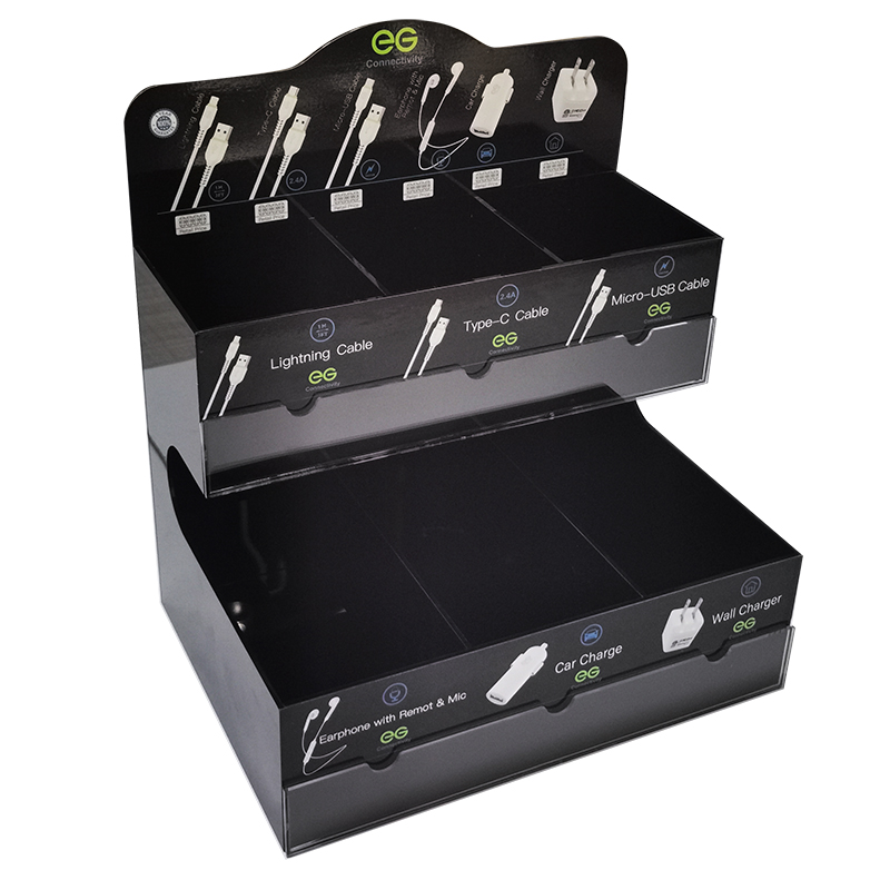 custom.Tinya Modern USB Cables - огляд і ціна Phone Accessories Rack Display